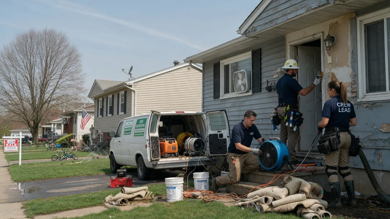 Flood Cleanup in Devine, TX near me
